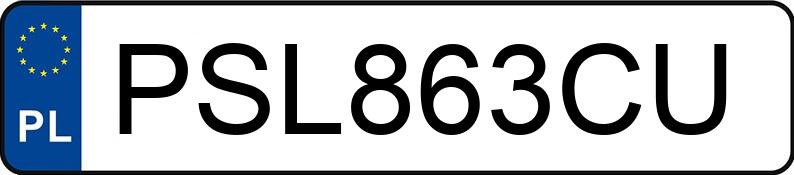 Numer rejestracyjny PSL 863CU posiada CITROEN C4 - PSL863CU