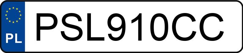 Numer rejestracyjny PSL 910CC posiada BMW 530D - PSL910CC Numer rejestracyjny PSL 910CC posiada BMW 530D - PSL910CC