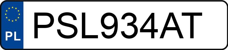 Numer rejestracyjny PSL 934AT posiada FORD FIESTA - PSL934AT