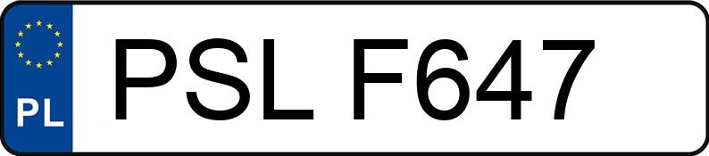 Numer rejestracyjny PSL F647 posiada DAEWOO / FSO Lanos 1.5 Kat. MR`97 E3 SX - PSLF647