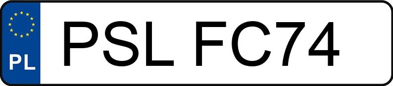 Numer rejestracyjny PSL FC74 posiada RENAULT CLIO - PSLFC74
