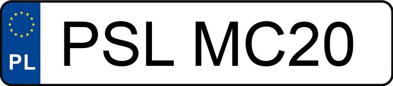 Numer rejestracyjny PSL MC20 posiada OPEL Astra Coupe 2.2 MR`00 E3 Astra Coupe 2.2 MR`00 E3 - PSLMC20