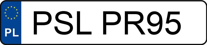 Numer rejestracyjny PSL PR95 posiada RENAULT Clio III 1.5 dCi MR`05 E4 DCI - PSLPR95