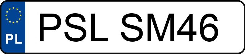 Numer rejestracyjny PSL SM46 posiada MERCEDES-BENZ Sport Coupe C200 Kat. MR`04 E3 203 Kompressor - PSLSM46