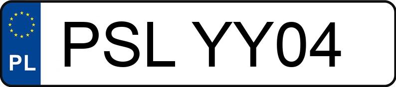 Numer rejestracyjny PSL YY04 posiada MAZDA MX-5 KAT CABRIO - PSLYY04 Numer rejestracyjny PSL YY04 posiada MAZDA MX-5 KAT CABRIO - PSLYY04