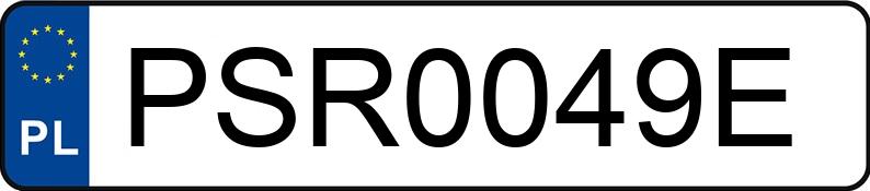 Numer rejestracyjny PSR 0049E posiada VOLKSWAGEN PASSAT - PSR0049E Numer rejestracyjny PSR 0049E posiada VOLKSWAGEN PASSAT - PSR0049E