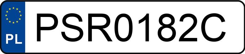 Numer rejestracyjny PSR 0182C posiada AUDI A6 - PSR0182C