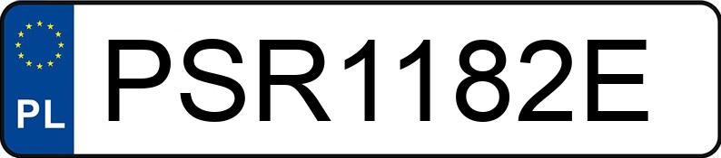 Numer rejestracyjny PSR 1182E posiada CITROEN C5 1.6 HDI - PSR1182E