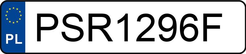 Numer rejestracyjny PSR 1296F posiada BMW 320 - PSR1296F