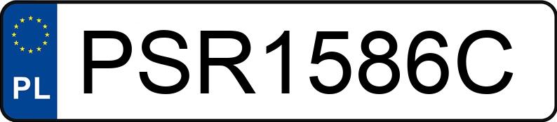 Numer rejestracyjny PSR 1586C posiada AUDI A4 - PSR1586C