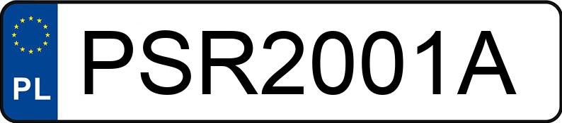 Numer rejestracyjny PSR 2001A posiada BMW 320 Diesel MR`04 E3 E90 320 Diesel MR`04 E3 E90 - PSR2001A