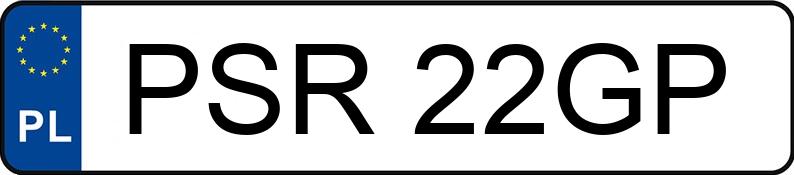Numer rejestracyjny PSR 22GP posiada AUDI A4 Avant 1.9 TDi Kat. MR`00 E3 8E A4 Avant 1.9 TDi Kat. MR`00 E3 8E - PSR22GP