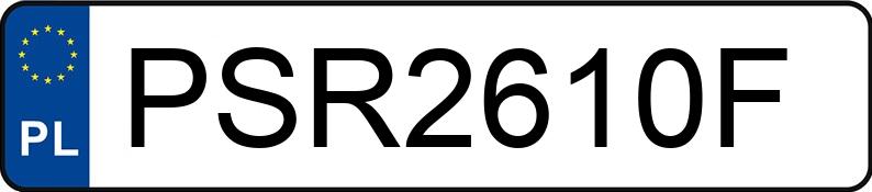 Numer rejestracyjny PSR 2610F posiada TOYOTA Aygo 1.0 MR`18 E6 X-play Aut. - PSR2610F