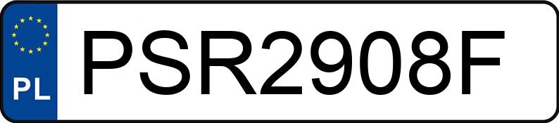 Numer rejestracyjny PSR 2908F posiada AUDI Q5 TDI MR`09 E5 8R S tronic - PSR2908F