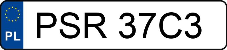 Numer rejestracyjny PSR 37C3 posiada NISSAN Patrol GR 2.8 TDi MR`98 Comfort - PSR37C3