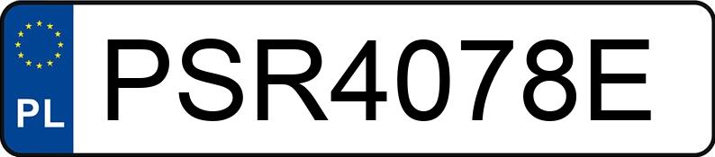 Registreringsnummeret PSR 4078E har VOLKSWAGEN Sharan GP 1.8 Turbo MR`03 E3 Highline Tiptronic - PSR4078E