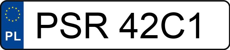 Numer rejestracyjny PSR 42C1 posiada MITSUBISHI PAJERO KOMBI - PSR42C1 Numer rejestracyjny PSR 42C1 posiada MITSUBISHI PAJERO KOMBI - PSR42C1