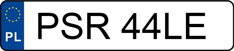 Il numero di registrazione PSR 44LE ha SEAT Cordoba 1.9 TDi MR`03 E3 6L Stella - PSR44LE