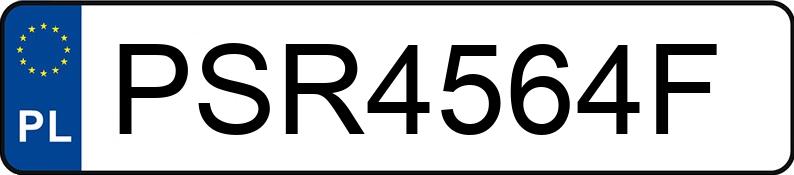 Numer rejestracyjny PSR 4564F posiada RENAULT Megane III dCi MR`14 E5 Life 110 - PSR4564F