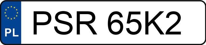 Numer rejestracyjny PSR 65K2 posiada MERCEDES-BENZ 200 D 124 200D - PSR65K2