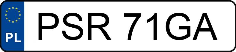 Numer rejestracyjny PSR 71GA posiada PEUGEOT 106 1.0 Kat. MR`91 XR - PSR71GA