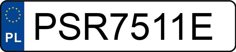 Numer rejestracyjny PSR 7511E posiada MERCEDES-BENZ CLS 320 CDI - PSR7511E Numer rejestracyjny PSR 7511E posiada MERCEDES-BENZ CLS 320 CDI - PSR7511E