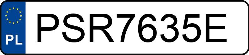 Numer rejestracyjny PSR 7635E posiada SEAT Arona 1.0 TSI MR`17 E6d FR S&S Aut. - PSR7635E