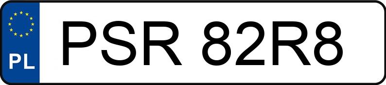 Numer rejestracyjny PSR 82R8 posiada AUDI A4 - PSR82R8 Numer rejestracyjny PSR 82R8 posiada AUDI A4 - PSR82R8