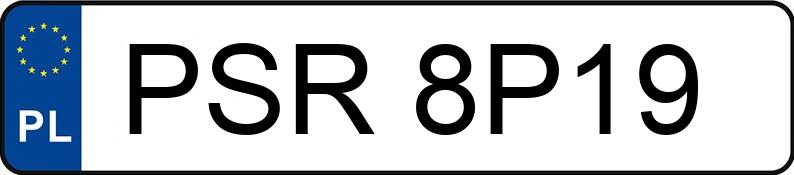 Numer rejestracyjny PSR 8P19 posiada NEW HOLLAND T4.85 JT - PSR8P19