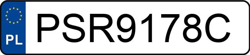 Numer rejestracyjny PSR 9178C posiada BMW 523i MR`07 E4 E60 523i MR`07 E4 E60 - PSR9178C