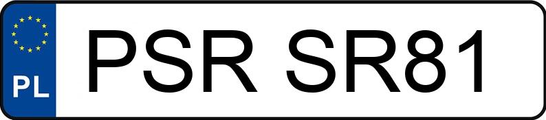 Numer rejestracyjny PSR SR81 posiada HONDA CBR 900 - PSRSR81 Numer rejestracyjny PSR SR81 posiada HONDA CBR 900 - PSRSR81