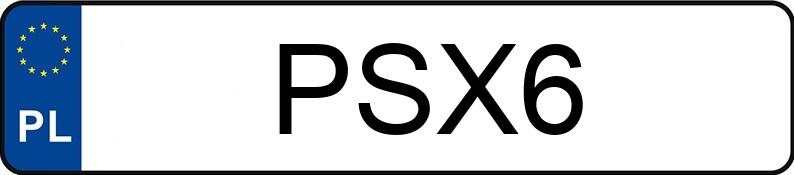 Registreringsnummeret PSX 6 har DODGE Charger MR`15 GT - PSX6 Registreringsnummeret PSX 6 har DODGE Charger MR`15 GT - PSX6