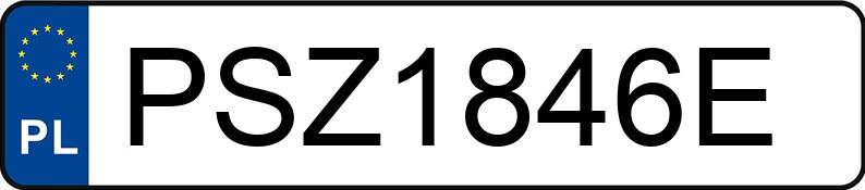 Numer rejestracyjny PSZ 1846E posiada BMW 328 - PSZ1846E
