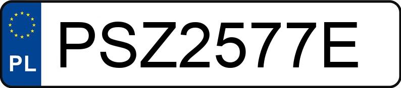 Numer rejestracyjny PSZ 2577E posiada AUDI A6 AVANT - PSZ2577E Numer rejestracyjny PSZ 2577E posiada AUDI A6 AVANT - PSZ2577E