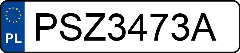 Numer rejestracyjny PSZ 3473A posiada VOLKSWAGEN GOLF PLUS - PSZ3473A