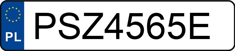 Numer rejestracyjny PSZ 4565E posiada BMW 320I - PSZ4565E