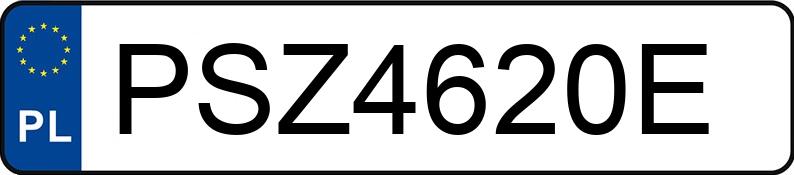 Numer rejestracyjny PSZ 4620E posiada PEUGEOT 307 - PSZ4620E Numer rejestracyjny PSZ 4620E posiada PEUGEOT 307 - PSZ4620E