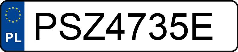 Numer rejestracyjny PSZ 4735E posiada RENAULT KANGOO - PSZ4735E Numer rejestracyjny PSZ 4735E posiada RENAULT KANGOO - PSZ4735E