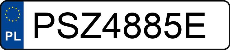 Numer rejestracyjny PSZ 4885E posiada BMW X5 XDRIVE40D - PSZ4885E