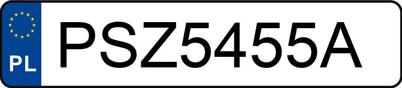 Numer rejestracyjny PSZ 5455A posiada FORD S-MAX - PSZ5455A Numer rejestracyjny PSZ 5455A posiada FORD S-MAX - PSZ5455A