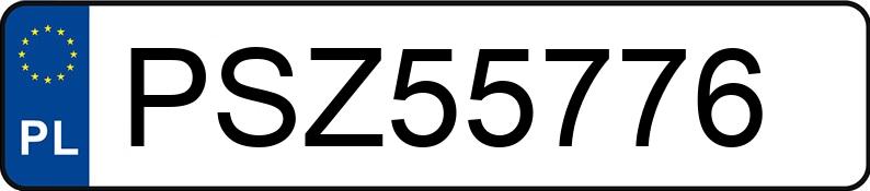 Numer rejestracyjny PSZ 55776 posiada BMW 320D - PSZ55776