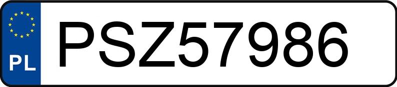 Numer rejestracyjny PSZ 57986 posiada NISSAN LAUREL - PSZ57986 Numer rejestracyjny PSZ 57986 posiada NISSAN LAUREL - PSZ57986