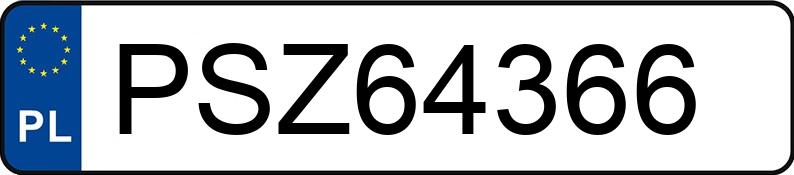 Numer rejestracyjny PSZ 64366 posiada CHRYSLER 300C 2.7 Kat. MR`04 E4 Aut. - PSZ64366