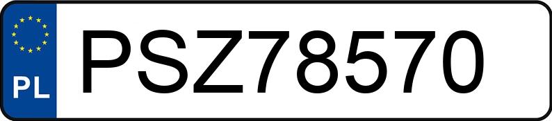 Numer rejestracyjny PSZ 78570 posiada BMW 520D - PSZ78570 Numer rejestracyjny PSZ 78570 posiada BMW 520D - PSZ78570