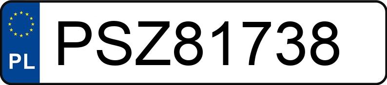 Numer rejestracyjny PSZ 81738 posiada TOYOTA AVENSIS - PSZ81738 Numer rejestracyjny PSZ 81738 posiada TOYOTA AVENSIS - PSZ81738