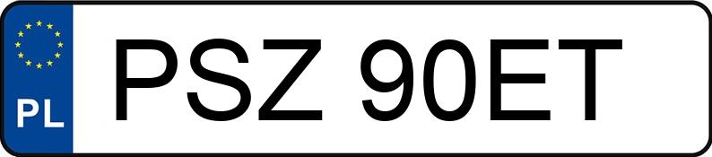 Numer rejestracyjny PSZ 90ET posiada FSM-BIELSKO BIAŁA POLSKI FIAT 126P 650 - PSZ90ET