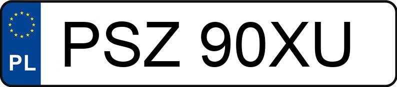 Numer rejestracyjny PSZ 90XU posiada VOLKSWAGEN PASSAT 2.5 TDI - PSZ90XU