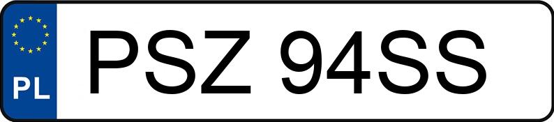 Il numero di registrazione PSZ 94SS ha URSUS C 360 - PSZ94SS