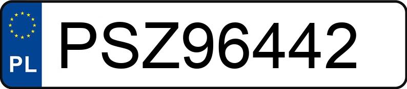 Numer rejestracyjny PSZ 96442 posiada BMW 118I - PSZ96442