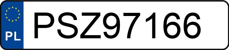 Numer rejestracyjny PSZ 97166 posiada ALFA ROMEO 159 - PSZ97166